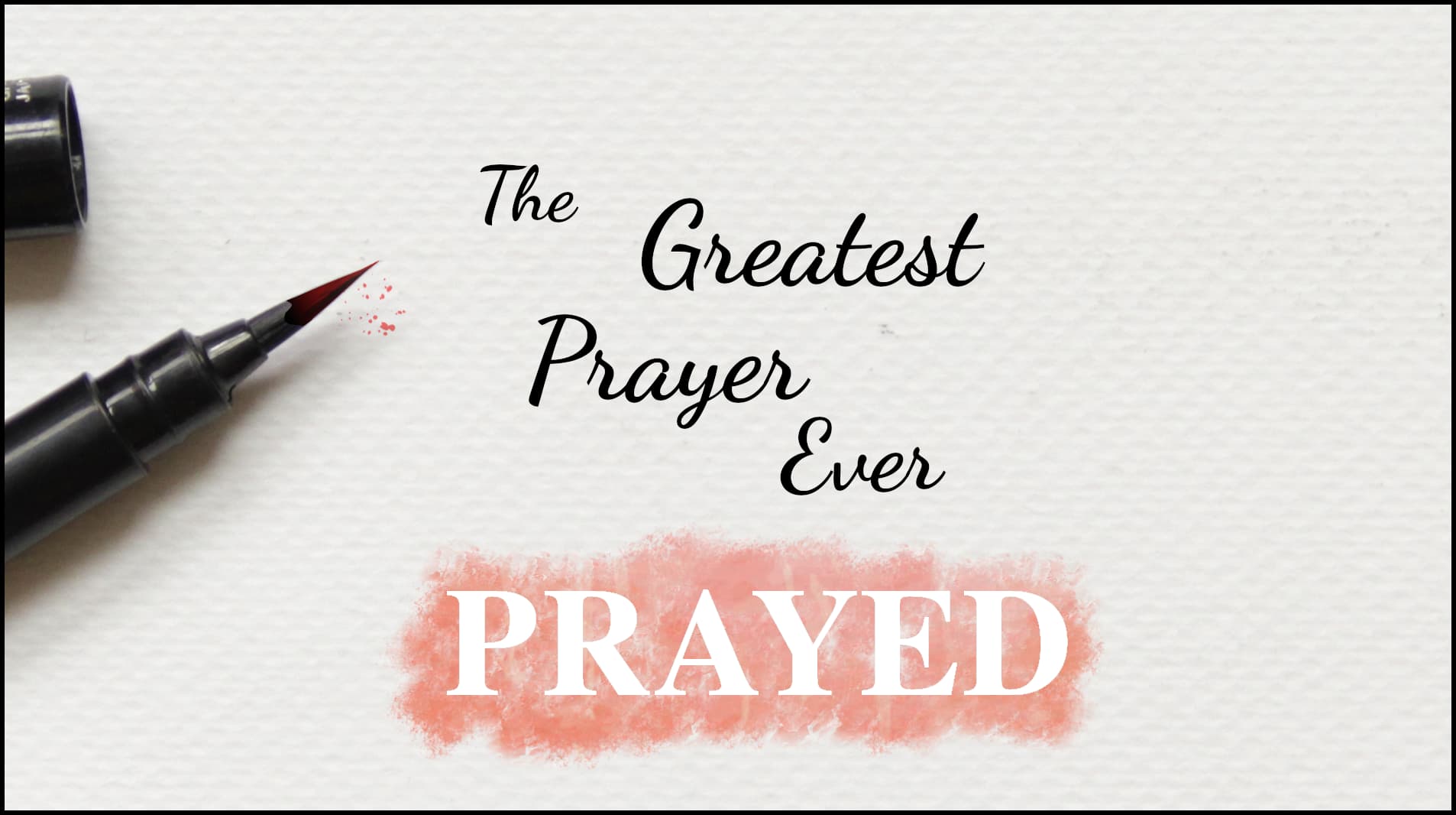 Is Jesus in charge of your life?